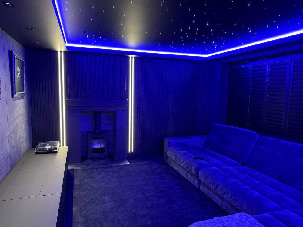 Bespoke home cinema room Shoreham